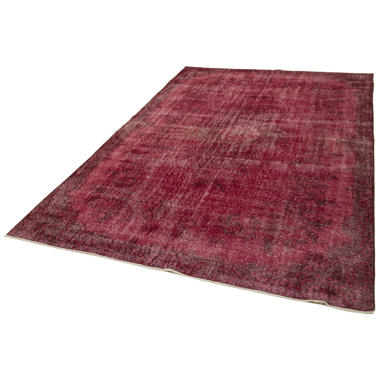 Latitude Vive Killona Overdyed Vintage Fuchsia Pink Rug Wayfair.co.uk